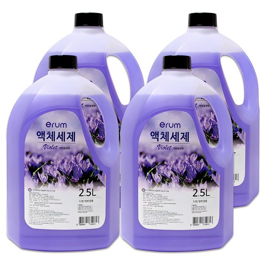 이룸 찌든때 얼룩제거 액체세제 (일반/드럼겸용) 2500ml, 3L, 4개