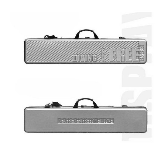 드리마켓 롱핀캐리어 다이브 스킨스쿠버 프리다이빙, 블랙 실버 탄소 스티커