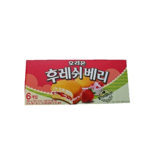 오리온 후레쉬베리 168gx4개, 4개, 168g