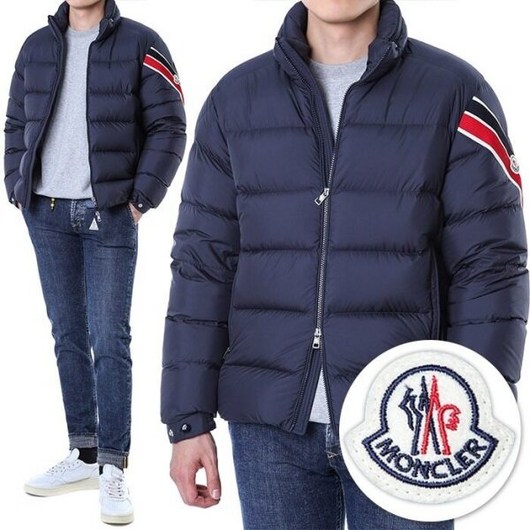 [몽클레어] [명품] SOLAYAN 로고패치 니트 구스다운 히든후드 패딩1A00066 549SK 77..