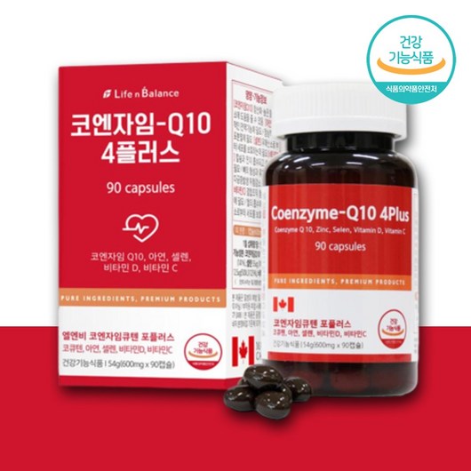 코엔자임큐텐 혈압영양제 코큐텐 100mg 90캡슐, 1개