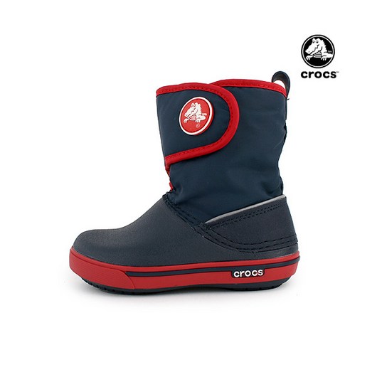 [크록스] 크록밴드 2.5 거스트 부츠 키즈 네이비/레드 (CROCS CROCBAND 2.5 GUST BOOT K)