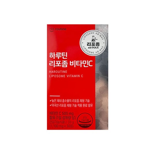 하루틴 리포좀 비타민C 1100mg, 30정, 1개 리포좀멀티비타민