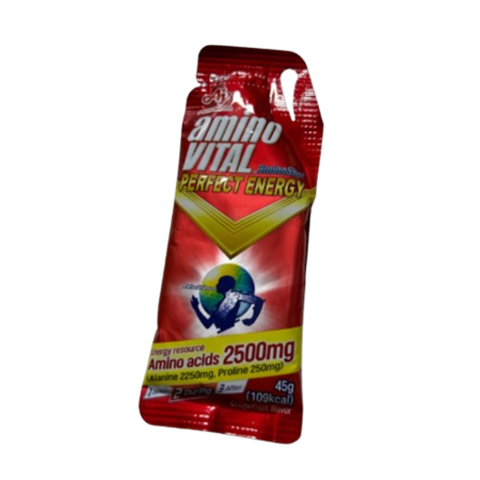 아미노바이탈 아미노샷 2500 아미노산 1박스 4포 총내용량 180g (45gx4포) 1포(45g)당 109kcal 장시간 스테미너 지구력