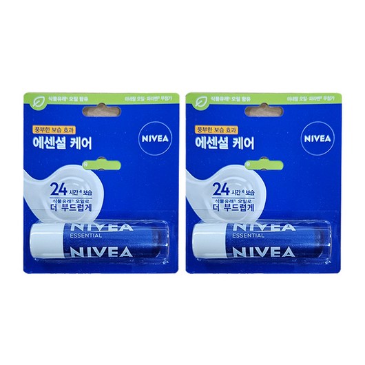 니베아 립케어 에센셜 케어 2개 묶음
