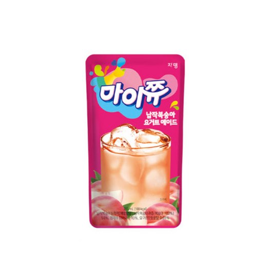 쟈뎅 마이쮸 납작복숭아 요거트 에이드, 230ml, 20개