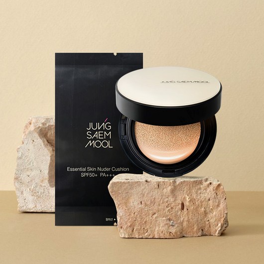 정샘물 에센셜 스킨 누더 쿠션 14g + 리필 14g, 페어, 1세트