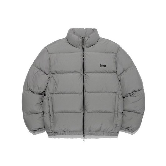 매장정품 리 LEE 베이직 다운 점퍼 라이트 그레이 LE2304DP01LG 459548