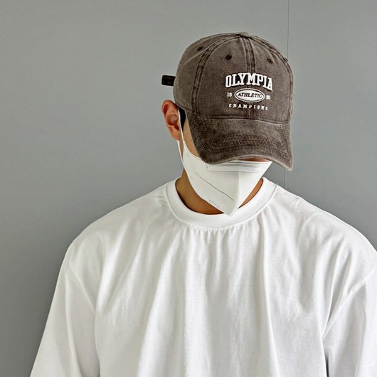 [1+1 할인] 위드제스트 남녀공용 피그먼트 대두 모자 볼캡 워터파크 물놀이 모자 6컬러