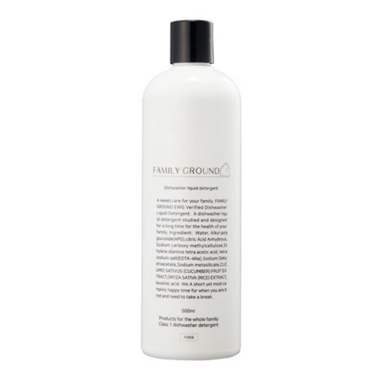 패밀리그라운드 1종 식기세척기세제, 500ml, 2개