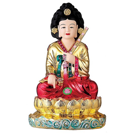 [TK]궁대신2자7치(도금 단청)-2가지종류, 도금, 1개