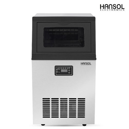 한솔 업소용 제빙기 35kg 대용량 각얼음 급속 냉각 제빙 매장용 카페용 사무실용, 자가설치