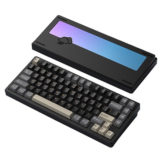 RAINY75 레이니75 가스켓 무선 키보드 기계식 구조 커스텀, HMX 블랙 무광 3500mAh, 블랙 무광, HMX 3500mAh
