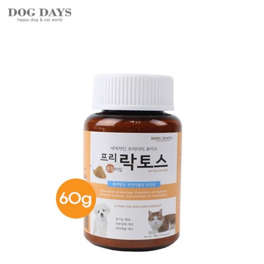 강아지 유산균 프리락토스 고양이 유산균 분말타입 80 g, 80g, 1개