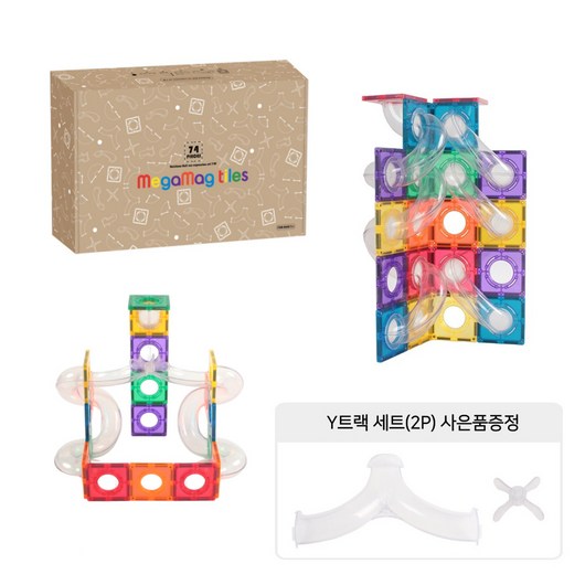 메가맥타일즈 레인보우 볼런 확장팩 세트 74P, 레인보우 볼런 확장팩세트 74P, 1개
