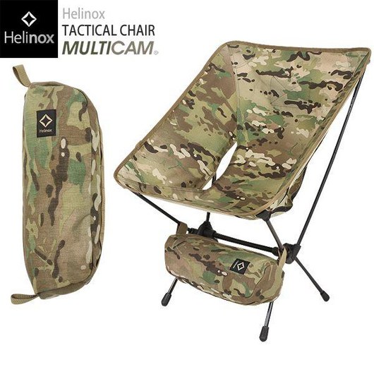 ﻿헬리녹스 택티컬 체어원 레귤러 Helinox Tactical, 옵션4.멀티캠 L, 1개