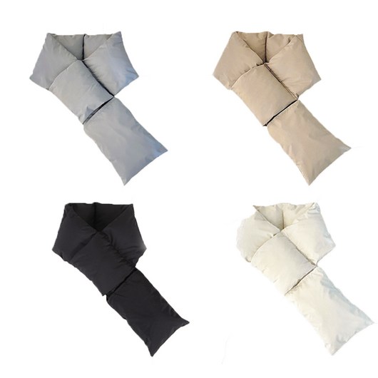 위미상점 패딩목도리 패딩머플러 넥워머 머플러 스카프워머 겨울패션