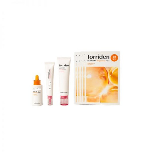 [4종세트] 토리든 셀메이징 4종 SET (비타앰플30ml+탄력크림 60ml+아이크림30ml+비타 마스크5매)