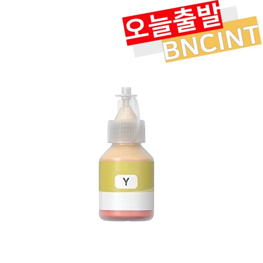 브라더 무한 리필잉크 BT6000 BT5000 정품/재생, (대용량호환) [Y] 노랑, 1개