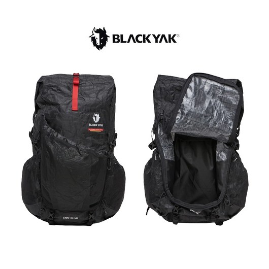 블랙야크 DNS SL40 백패킹 트레킹 등산가방 경량 배낭 백팩, BLACK, FREE