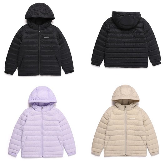 블랙야크키즈 키즈 아동 패딩 24F/W 고밀도 후드있는 경량 페이든 다운