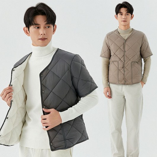 추천5 남자반팔패딩