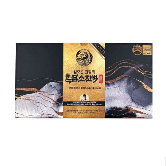 김오곤 흑염소진액 골드 70ml 30개입 x 6박스, 2.1L