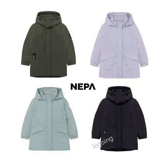 2024 F/W 네파 키즈 덕다운 유아 패딩 아동 미드 다운 점퍼