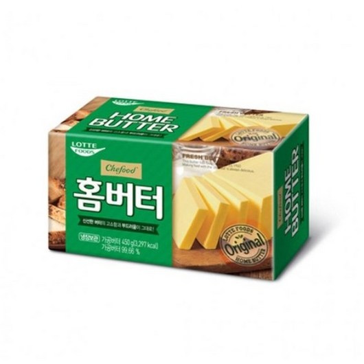 롯데 쉐푸드 홈버터, 450g, 2개