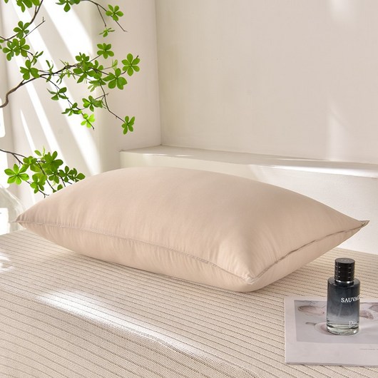 유판 커버가 필요 없는 경추 베개 1P 2P, E-단일 카키, 1개