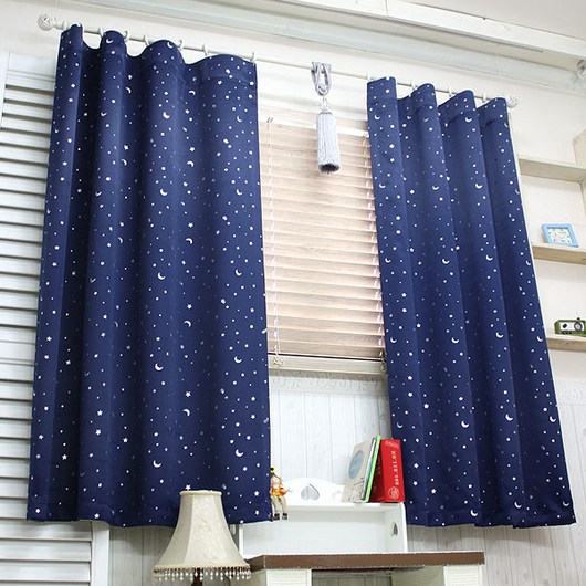 커텐클럽 밤하늘 암막 커튼