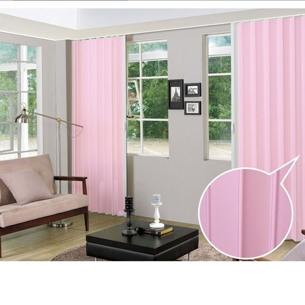 굿모닝블라인드 홀딩도어 자바라문 접이식 칸막이 주름문 파티션 한겹무지