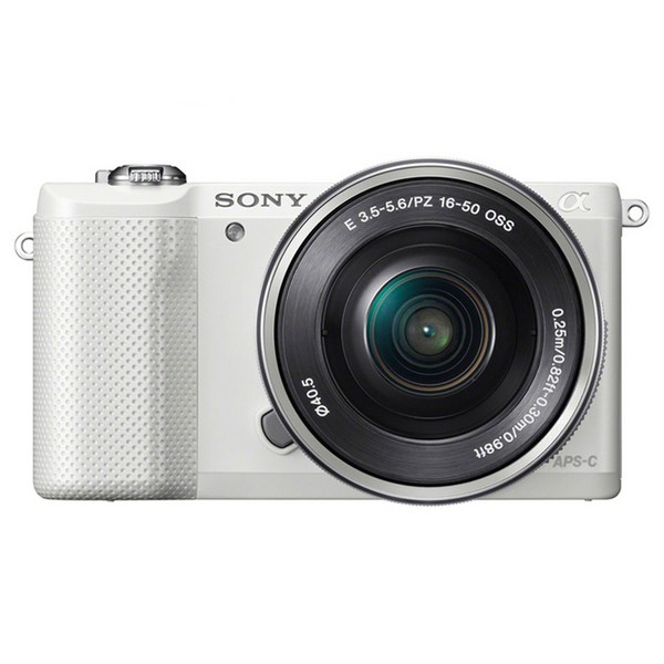  소니 A5000L 미러리스 카메라 + SELP1650 파워줌 렌즈 KIT, A5000 (화이트) 