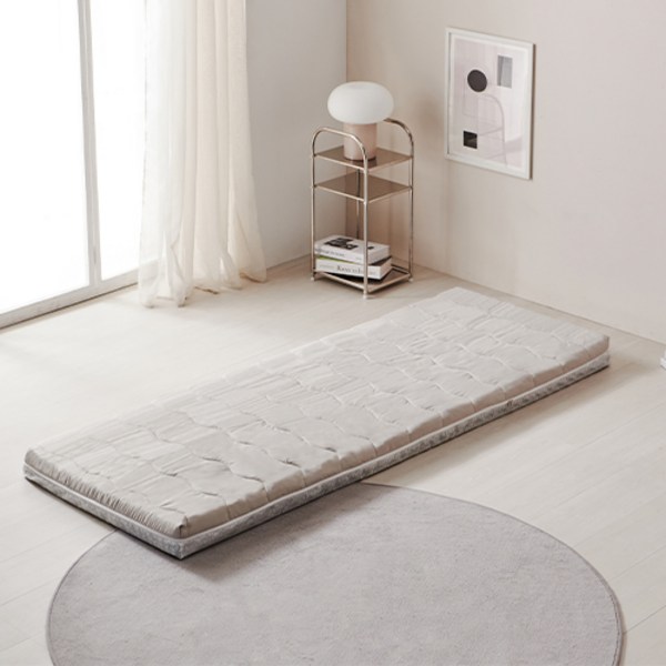 홈잡스 9존 슬립 접이식 토퍼 매트리스 + 결합벨트 11cm