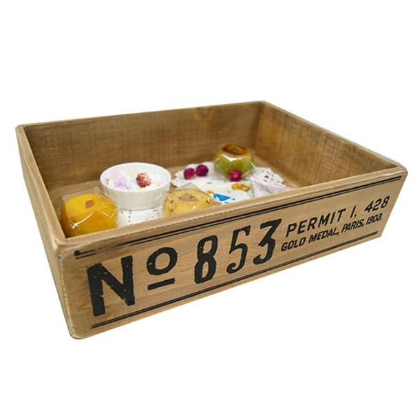 Countryitem No 10 우드박스 Large, 1개, 1개