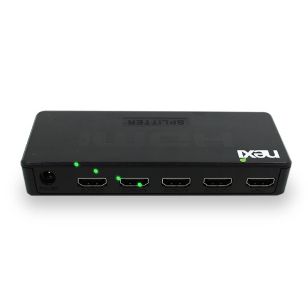 넥시 4K 1:4 HDMI 분배기 4포트 NX-4K HDMI SPLITTER 4P, 1개
