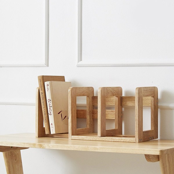 파로마 미첼 슬라이드 원목 책꽂이 600, 네추럴