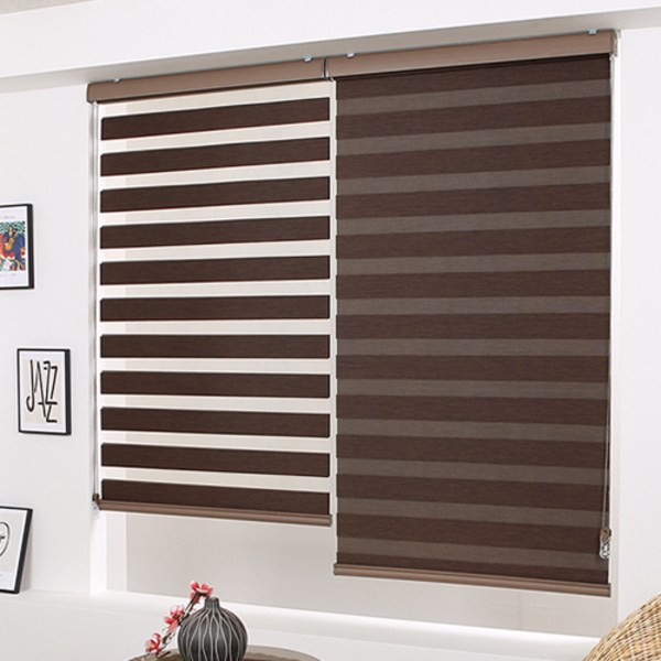 프리미엄 우드룩 콤비블라인드 2p