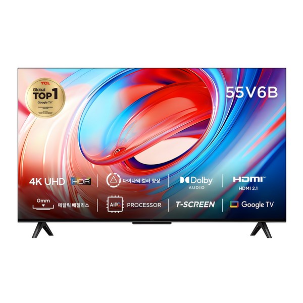 TCL 55V6B 4K TV 썸네일 이미지