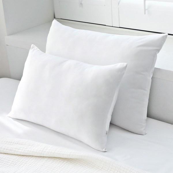 코멧 홈 마이크로화이바 베개솜 지퍼형 2p, 화이트, 2개