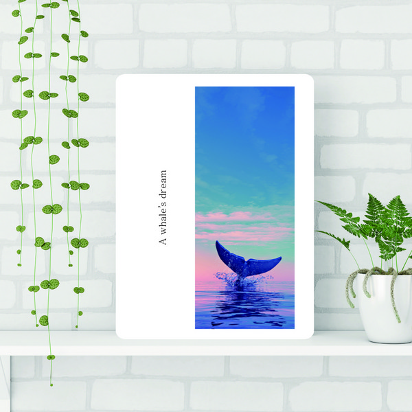 가온 접이식 액자 테이블 특대 80cm x 60cm, 고래의꿈