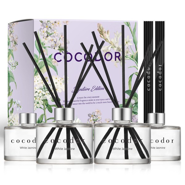 코코도르 디퓨저, 화이트쟈스민, 200ml, 4개