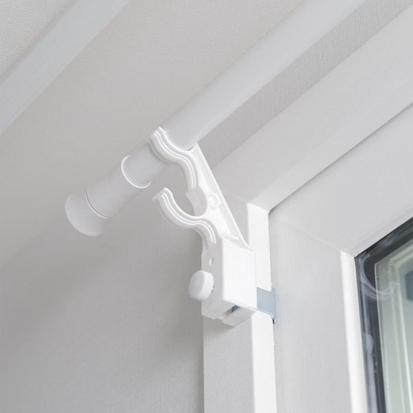 생활백서 못 없이 설치하는 안뚫어고리 ver.4 커튼봉용, 화이트, 2개입
