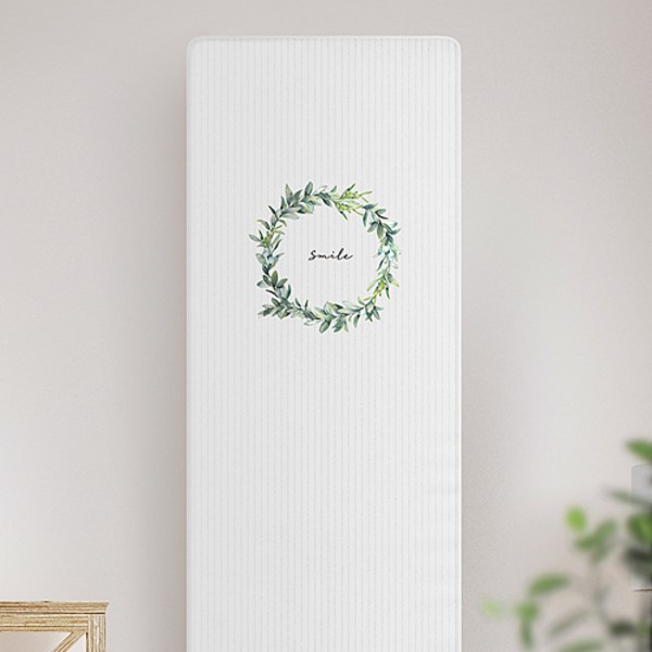  다샵 스판 3중직 그린리스 스탠드 에어컨 커버, 화이트 