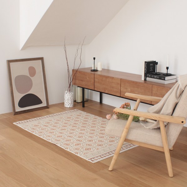 시나앤소모 보니타 이지케어 면 러그