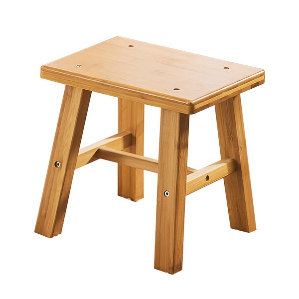  밴프 원목 미니 스툴 사각 240 OD194, 우드 