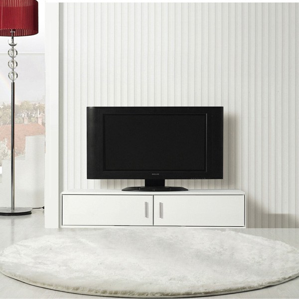 유니크가구 모아tv 거실장, 다리없음 화이트
