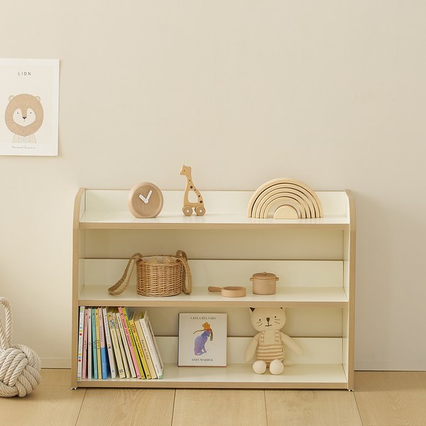  아이엔지홈 토리 마이토이 낮은 교구장 3단, 크림버치 