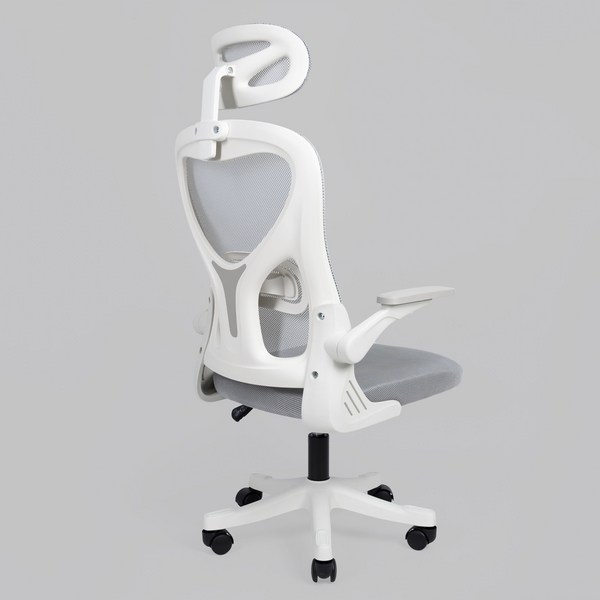  인체공학 메쉬 사무용 학생의자 HA- 180, 그레이 