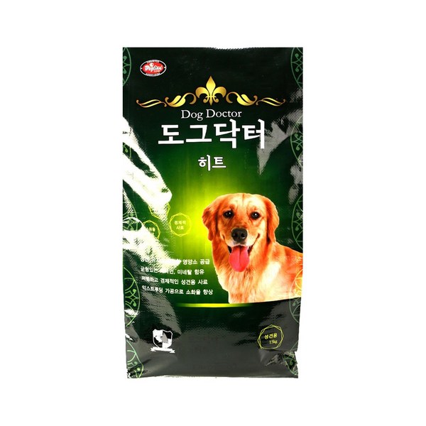 도그닥터 진돗개 진도견 특수견 대형견 사료, 히트, 1개, 15kg
